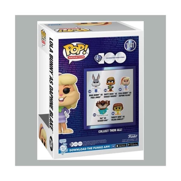 POP! FUNKO - Hanna-Barbera - Lola as Daphne 9 cm - Vit - Unisex - Inomhus