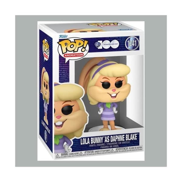 POP! FUNKO - Hanna-Barbera - Lola as Daphne 9 cm - Vit - Unisex - Inomhus