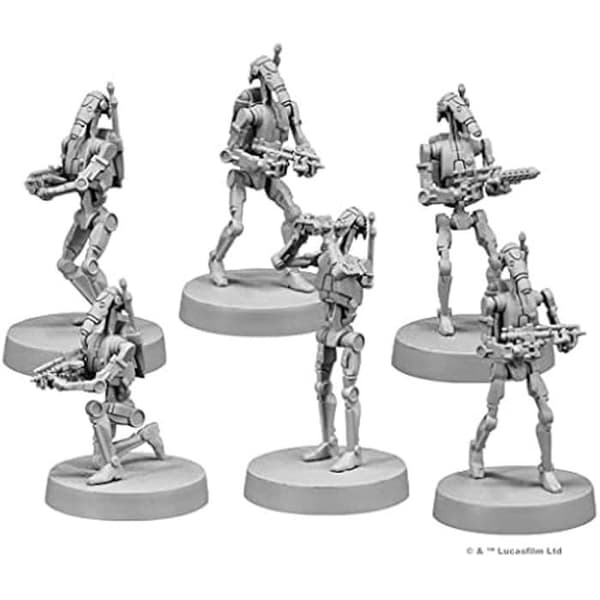 Miniatyrspel - ATOMIC MASS - Separatistisk invasion - 52 figurer - Star Wars - 14 år och uppåt