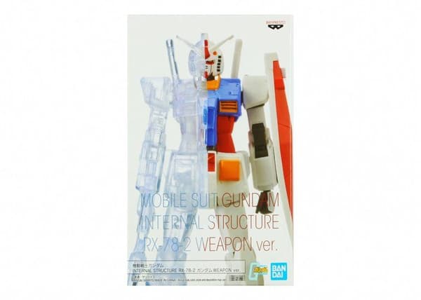 Figurins inre struktur - Mobile Suit Gundam - Rx-78-2 Gundam Vapenversion a