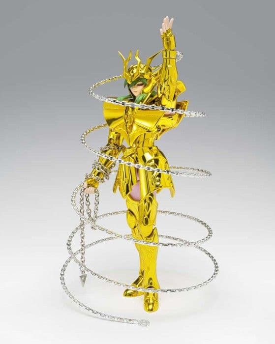 Figur föreställande Saint Seiya - Jungfrun Shun - Arvtagare av den gyllene kläden - Myth Cloth Ex Metal