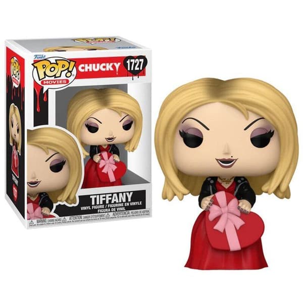 Figurine - FUNKO - Pop! Tiffany - 9 cm - Rosa och Röd - Licens Chucky