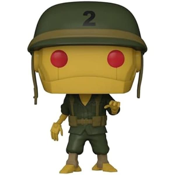Figur - Funko Pop! - G.I Robot - Vinyl 9,5 cm - DC Comics - Ideal Gåva