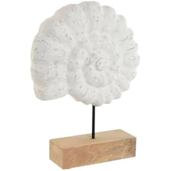 Dekorativ statyett - HOME ESPRIT - ESPRIT - Vit - Flerfärgad - 29 x 7,5 x 38,5 cm