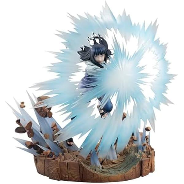 Figur - MEGAHOUSE - Hinata Hyuga Naruto Shippuden - 30 cm - Flerfärgad - Licensierad Naruto