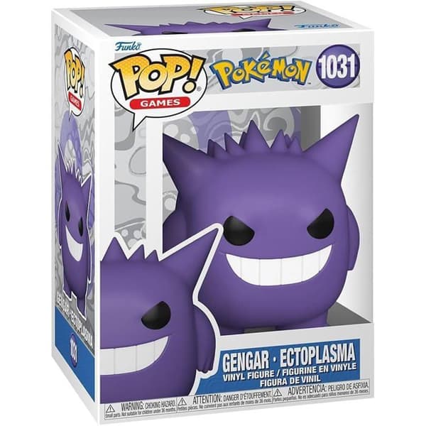 Figur Gubbe - Funko - Pokémon Gengar - Lila - 2 års garanti - Blandet