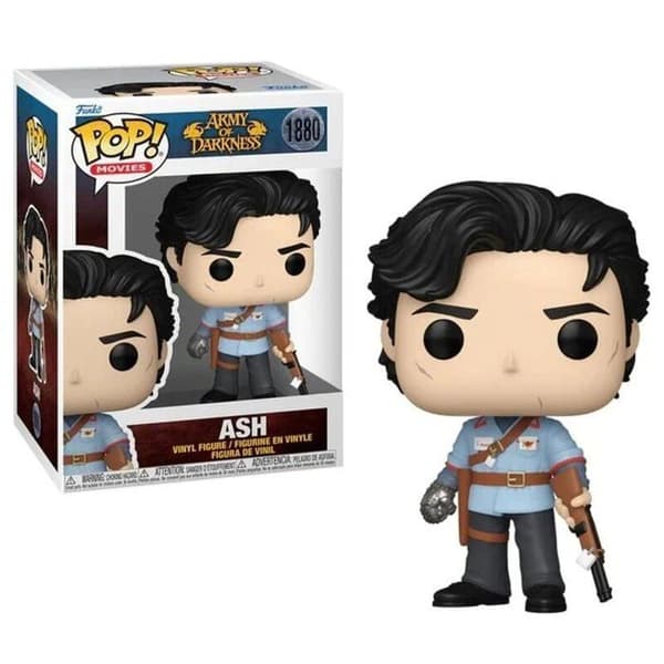 Figurine - Funko Pop! - Ash Williams - 9,5 cm - Kvalitetsvinyl - Army of Darkness
