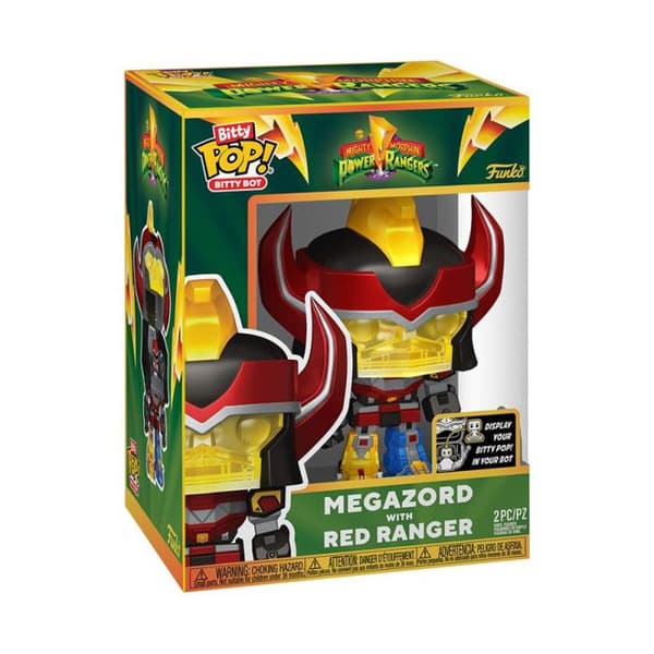 Figurine Funko Bitty Bots Power Rangers Megazord med röd ranger