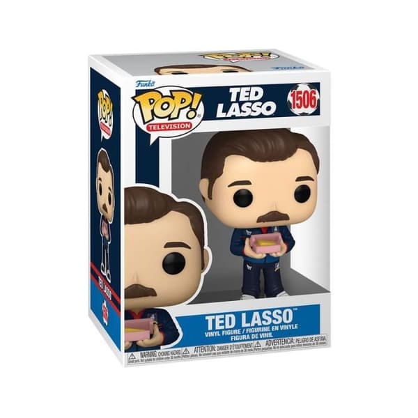 POP! - Funko - Ted Lasso - 9 cm - Modell med kakor - Vuxenkollektion - Blandat