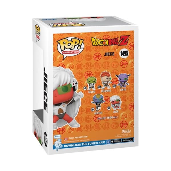 Figur - Funko Pop! - Dragon Ball Z - Jiece - Grå - Vuxen