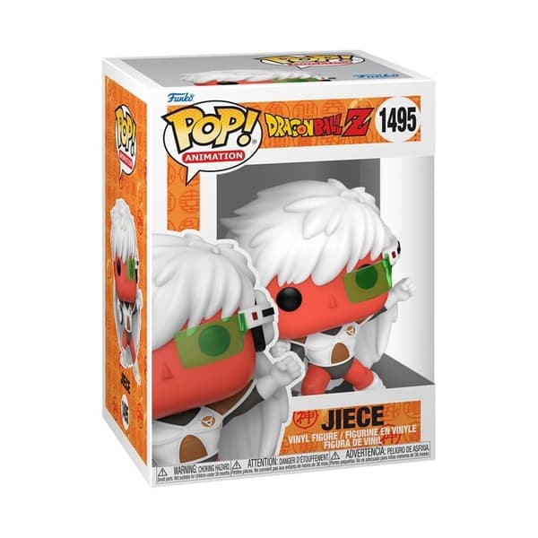 Figur - Funko Pop! - Dragon Ball Z - Jiece - Grå - Vuxen