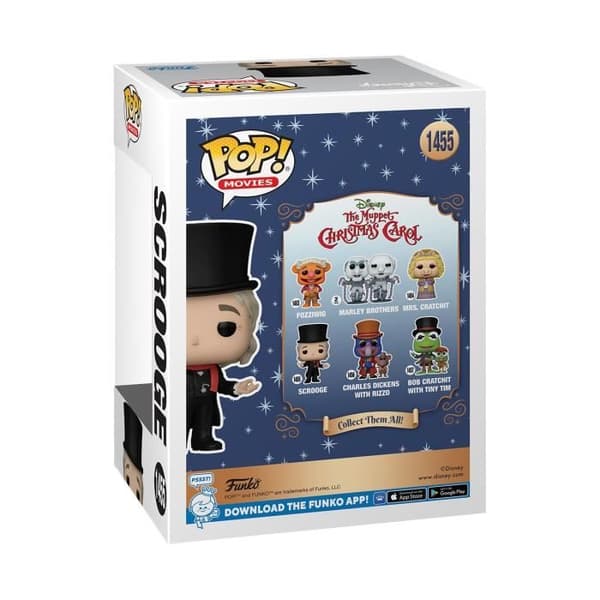 Funko Pop! Disney: The Muppet Christmas Carol - Scrooge - Grå - 2 års garanti