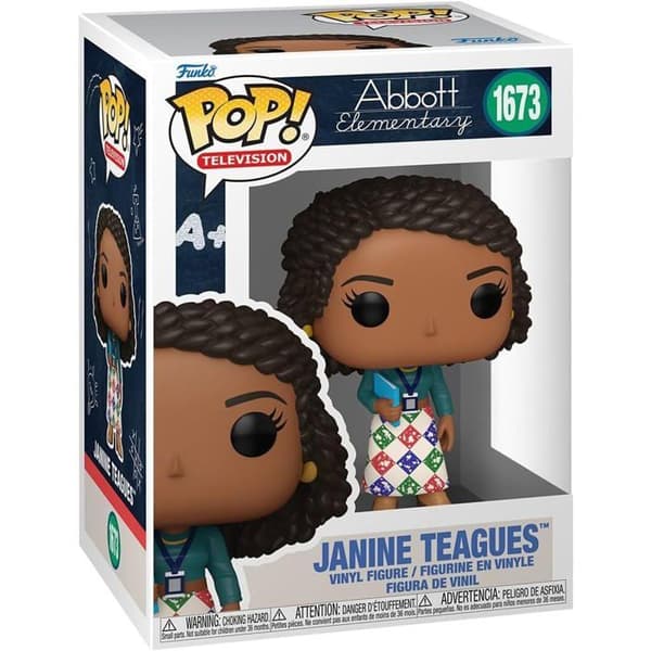 Figurine Funko Pop! N°1673 - Abbott Elementary - Janine Teagues