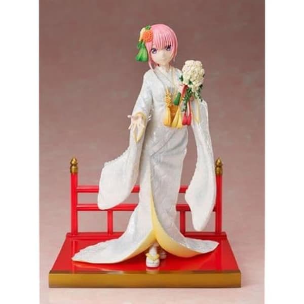 Statuett - FURYU - Ichika Nakano - PVC 1/7 - 22 cm - Vit - The Quintessential Quintuplets 2