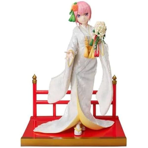 Statuett - FURYU - Ichika Nakano - PVC 1/7 - 22 cm - Vit - The Quintessential Quintuplets 2