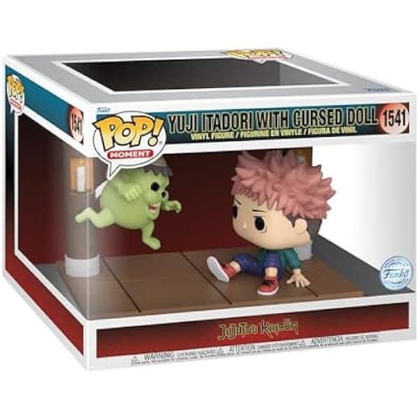 Figurine - Funko Pop! - Jujutsu Kaisen - Itadori &amp; Förbannad Docka - Högkvalitativ Vinyl - Idealisk Gåva