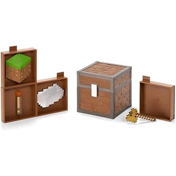 Merchandise - THE NOBLE COLLECTION - Minecraft Inventory Chest - Plains - 304g - Från 3 år