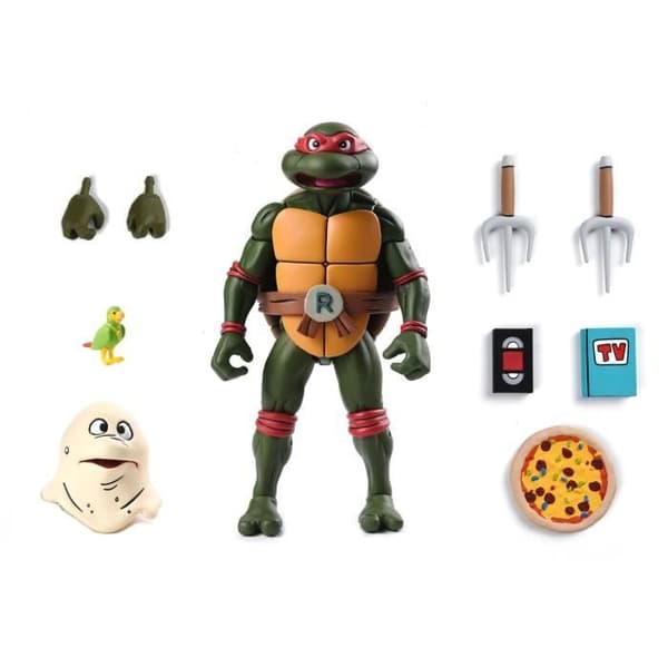 Tortugas Ninja (Tecknad) figur i Ultimate Raphael VHS 18 cm