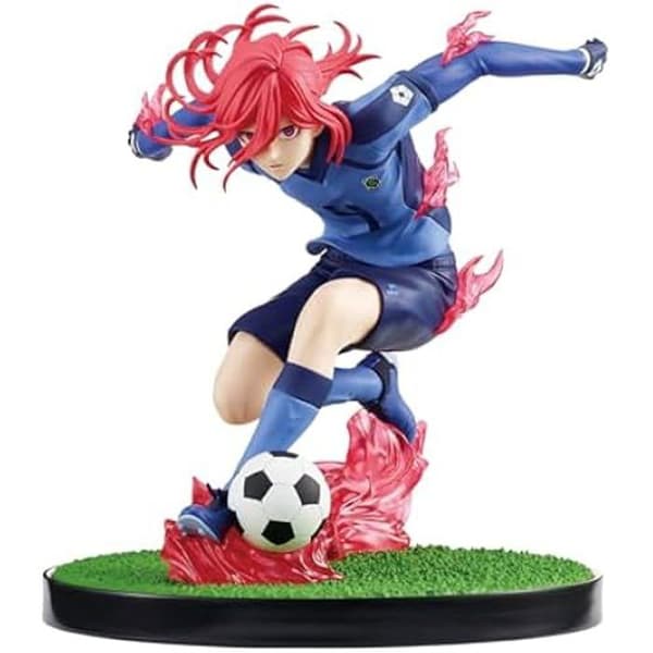 Figur - Bandai Spirits - Hyoma Chigiri - 14 cm - Blå låsboll - Samlarobjekt