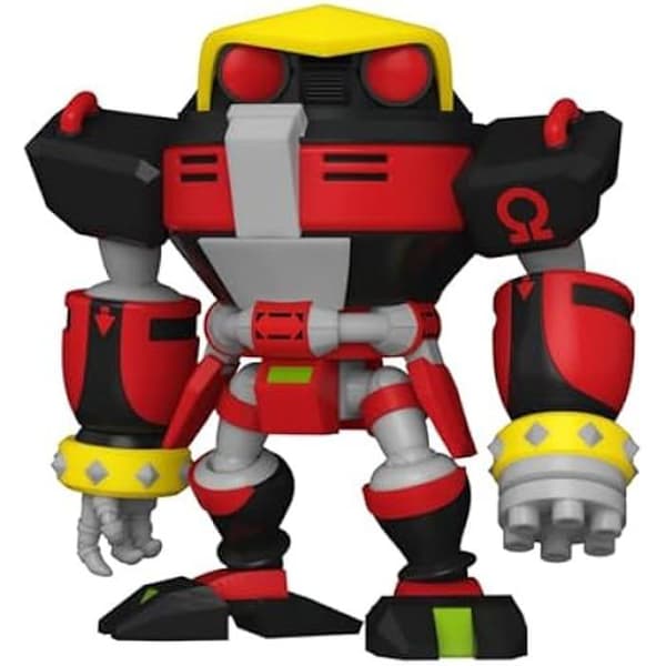 Figurine - Funko - Sonic - E-123 Omega - Högkvalitativ Vinyl - Idealisk Gåva - 9,5 cm