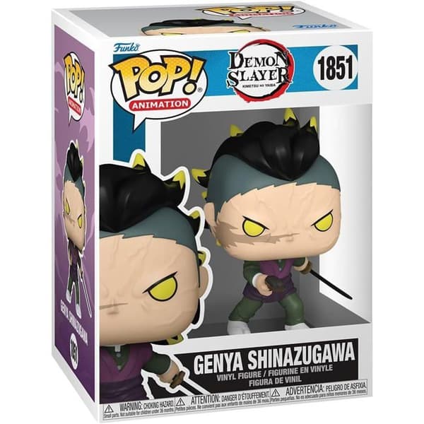 Figur figur - Funko Pop! - Genya (Demon Form) - 9,5 cm - Kvalitetsvinyl - Demon Slayer