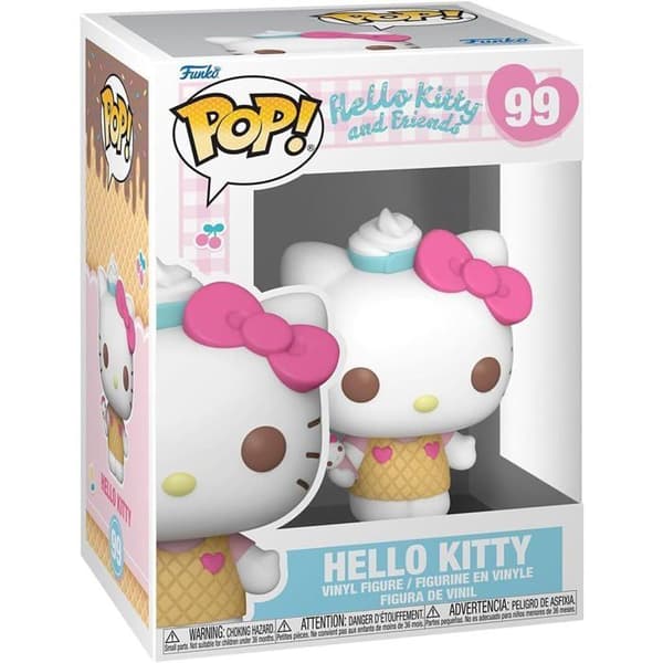 Figur - Funko Pop! - Hello Kitty - Högkvalitativ Vinyl - 9,5 cm - Idealisk Present