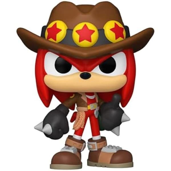 Figurine - Funko Pop! - Sonic - Knuckles the Echidna - 9,5 cm - Kvalitetsvinyl - Idealiskt present