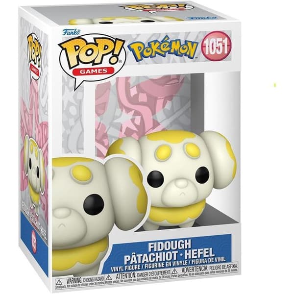 Figur föreställande - Funko Pop! - Fidough - 9,5 cm - Hållbar Vinyl - Pokémon Present