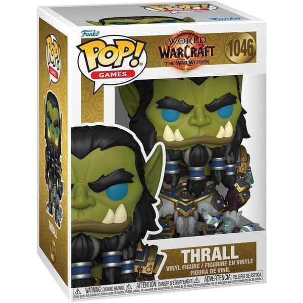 Figur - Funko - POP Games - WORLD OF WARCRAFT N° 1046 - Thrall - 9 cm - Mixad