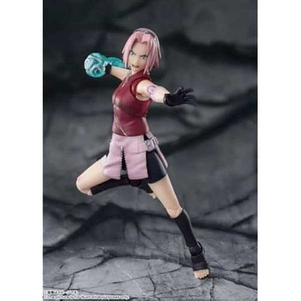 Actionfigur - TAMASHII NATIONS - S.H. Figuarts Naruto Shippuden - Haruno Sakura - 5,3 tum - Flerfärgad