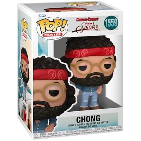Figur - Funko Pop! - Cheech &amp; Chong - Chong - Högkvalitetsvinyl - Perfekt present