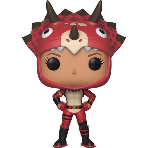 Funko Pop! Fortnite S2: Tricera Ops - FUNKO - 9 cm - Lila - Blandat - Barn