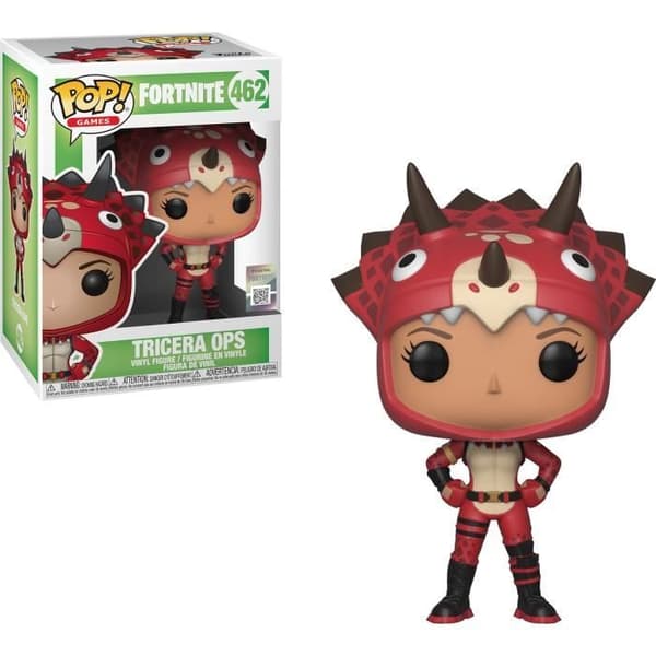 Funko Pop! Fortnite S2: Tricera Ops - FUNKO - 9 cm - Lila - Blandat - Barn