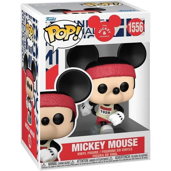 Figur - Funko - POP Disney - Mickey Mouse - 9 cm - Vinyl - Barn