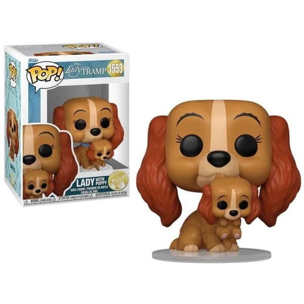 Figur i miniatyr - Funko - POP Disney - Skönheten och Odjuret - Lady n°1553