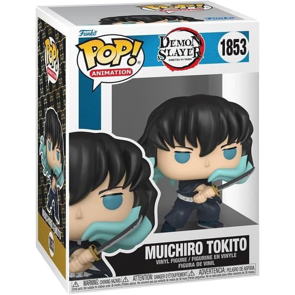 Figurine - Funko - Muichiro Tokito - Demon Slayer - 10 cm - Mixte - PVC