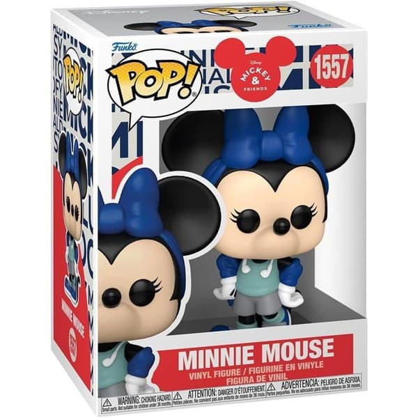 Figur - Funko - POP Disney - Minnie Mouse - 9 cm - Rosa - Utmärkt Åtta