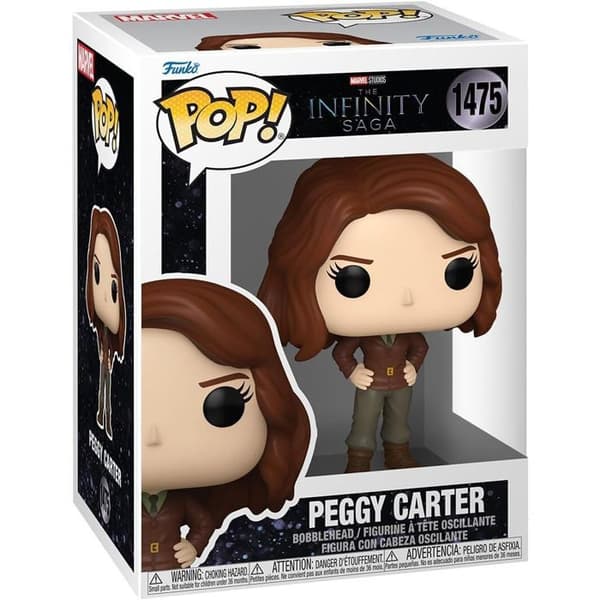 Figur miniatuir - Funko - POP Marvel - The Infinity Saga - Peggy Carter n°1475