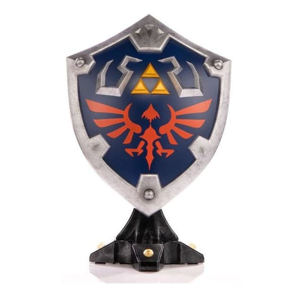 The Legend of Zelda Breath of the Wild - Hylian Shield Standard Edition Statue 29cm