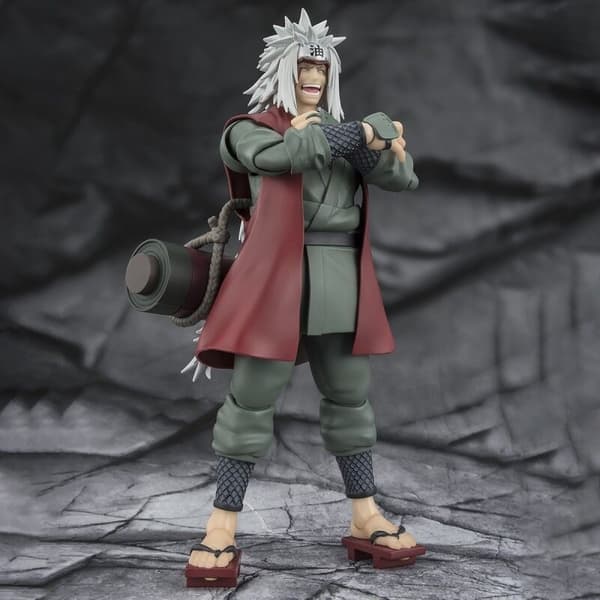 Naruto Shippuden Jiraiya Hidden Leaf Heroic Master Sage Mode S.H. Figuarts figure 17cm