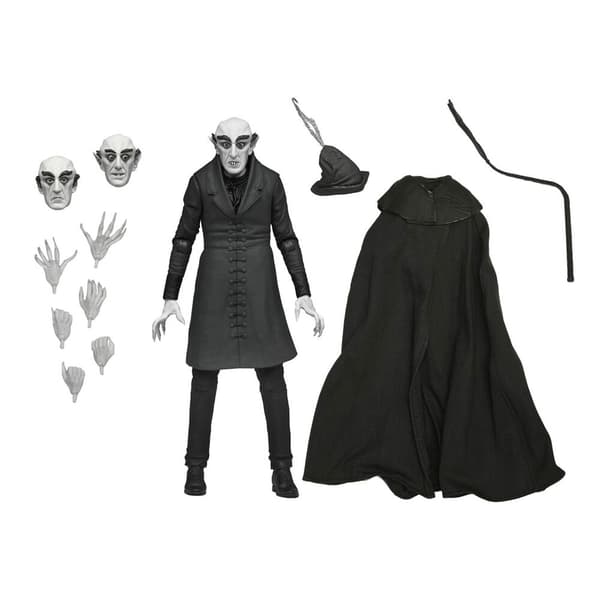Nosferatu Black &#38; White Ultimate Count Orlok figure 18cm