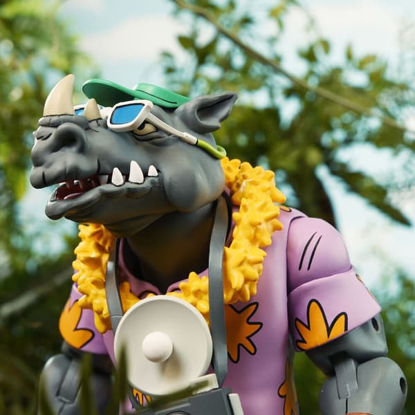 Ninja Turtles Teenage Mutant Vacation Bebop &#38; Rocksteady pack 2 figures 18cm