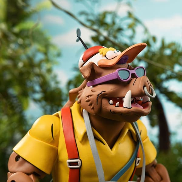 Ninja Turtles Teenage Mutant Vacation Bebop &#38; Rocksteady pack 2 figures 18cm