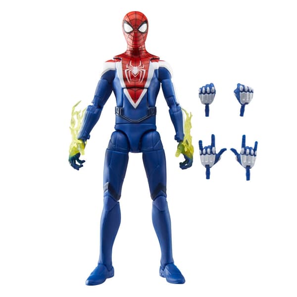 Marvel Legends Spider-Man 2 Miles Morales Upgraded Suit figure 15cm