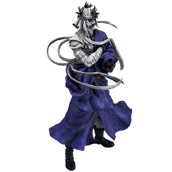 Rurouni Kenshin Meiji Swordsman Romantic Story Makoto Shishio Ichibansho figure 25cm
