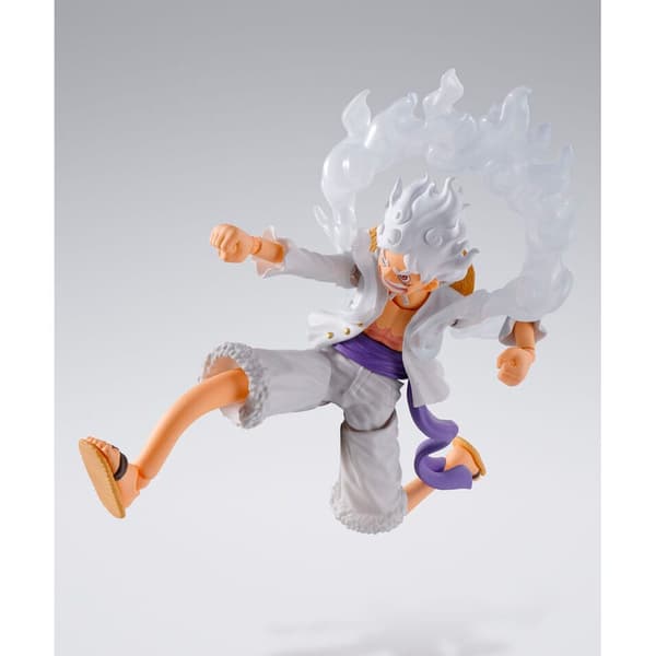 One Piece Gear 5 Monkey D Luffy S.H. figuarts figure 15,5cm