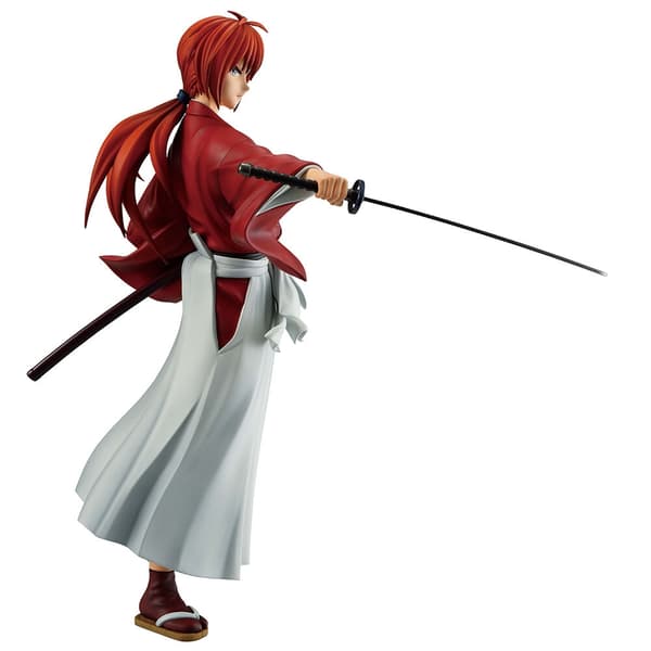 Rurouni Kenshin Meiji Swordsman Romantic Story Kenshin Himura Ichibansho figure 24cm