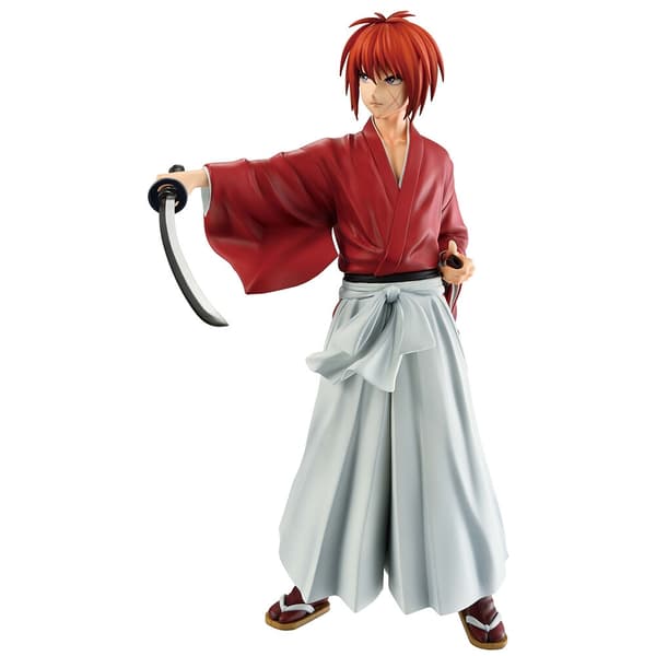 Rurouni Kenshin Meiji Swordsman Romantic Story Kenshin Himura Ichibansho figure 24cm