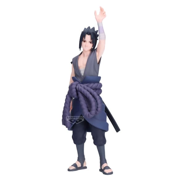 Naruto Shippuden Sasuke Uchiha Panel Spectacle figure 13cm