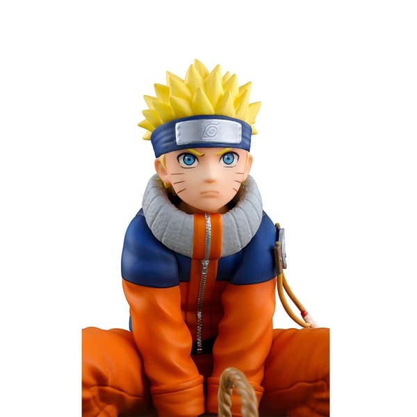 Naruto The Land of Waves Naruto Uzumaki &#38; Haku Ichibansho figure 10cm